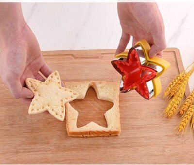 Large Star Sealed Sandwich Cutter – 2pcs Fun Toast Maker