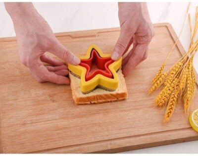 Large Star Sealed Sandwich Cutter – 2pcs Fun Toast Maker