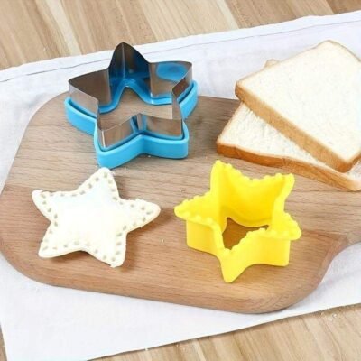 Large Star Sealed Sandwich Cutter – 2pcs Fun Toast Maker