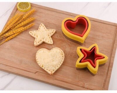 Large Star Sealed Sandwich Cutter – 2pcs Fun Toast Maker