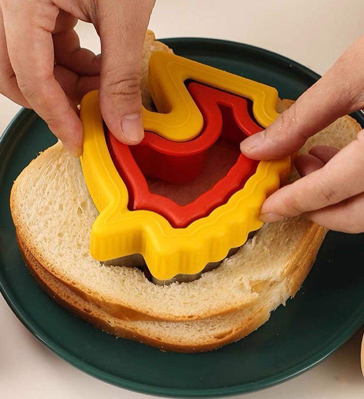 Large Unicorn Sealed Sandwich Cutter – 2pcs Magical Toast Press