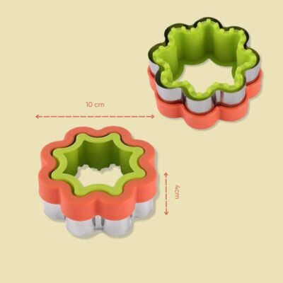 Large Flower Sealed Sandwich Cutter – 2pcs Fun Toast Press