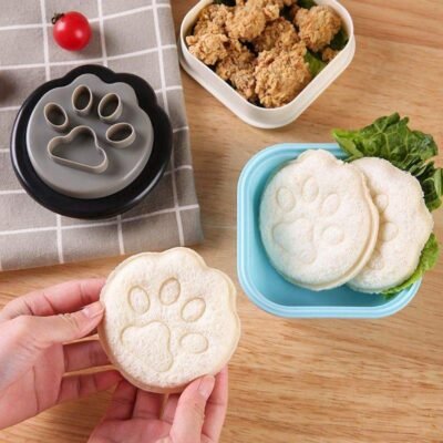 Paw Print Sandwich Cutter – Kids Bread & Toast Mold