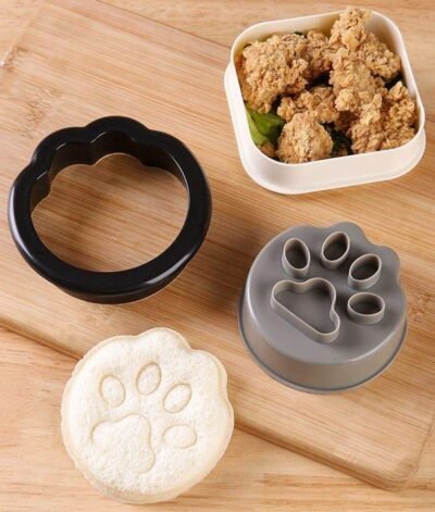 Paw Print Sandwich Cutter – Kids Bread & Toast Mold