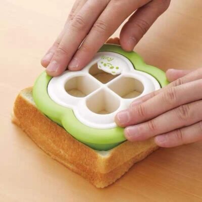 Butterfly Toast Press & Sandwich Cutter – 2pcs Lunchbox Tool