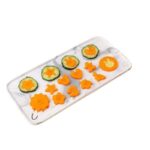 24pcs Fun Lunchbox Cutter Pack – Mini Cookie, Veggie & Fruit Stamp Molds