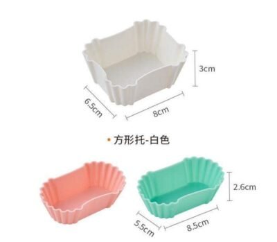 Silicone Lunchbox Divider Cups – 3pcs Reusable Food Separators