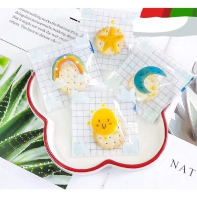 Snack Bags with Sky Design – Medium (100 pcs)