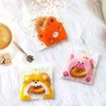 Snack Bags with Hamster Design – Medium (100 pcs)