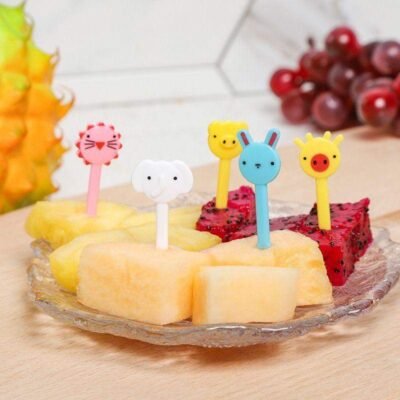 Animal Fruit Picks Set (10 pcs)