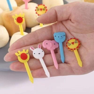 Animal Fruit Picks Set (8 pcs)