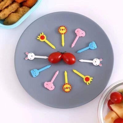 Animal Fruit Picks Set (8 pcs)