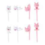 Rabbit Fruit Picks Set (8 pcs)