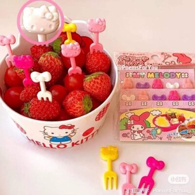 Cute Character Fruit Picks (8 pcs) – Premium Quality