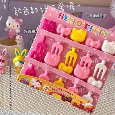 Cute Character Fruit Picks (8 pcs) – Premium Quality