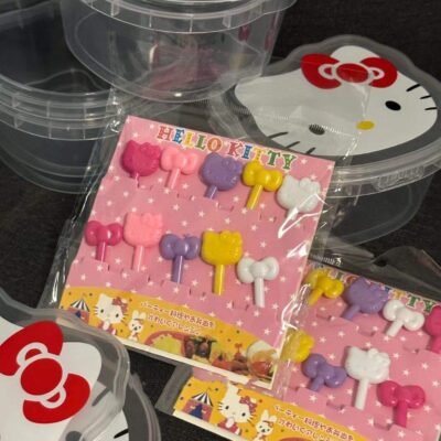 Cute Character Fruit Picks (8 pcs) – Premium Quality