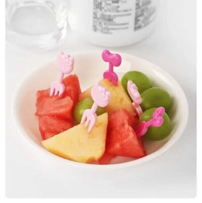 Cute Character Fruit Picks (8 pcs) – Premium Quality