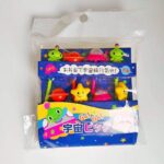 Cartoon Space & Star Lunchbox Picks – (8 pcs)