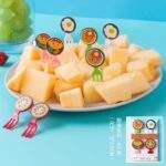 Food Cartoon Lunchbox Forks – 4 pcs Set (Pizza, Egg, Omurice & Pancake Designs)