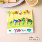 Animal & Character Lunchbox Picks – 12 pcs Decorative Food Forks
