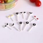 Cute Eyes Lunchbox Picks – 10 pcs BPA-Free Bento Food Picks
