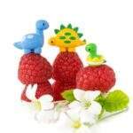 Dinosaur Food Picks for Kids Lunchbox & School Meals (6 pcs)