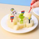 Mixed Designs Lunchbox Picks – (30 pcs) Reusable Food Picks for Kids Bento