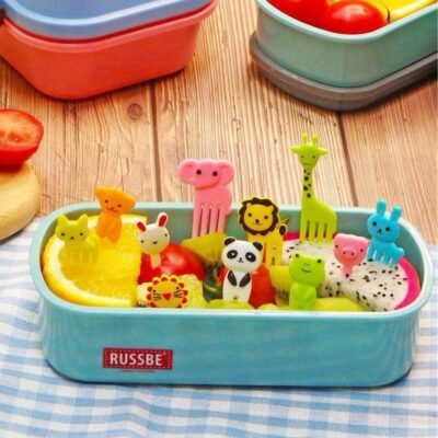 Lunchbox Picks Variety Set – 60 pcs Cute Animal & Fun Shapes, Reusable Food Picks