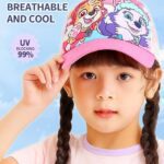 Paw Patrol Kids Cap Skye & Everest – UV Protection Mesh Hat for Summer