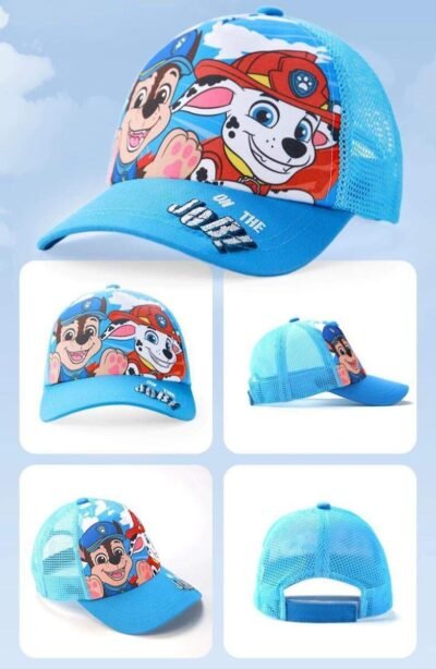 Paw Patrol Chase & Marshall Kids Cap – UPF 50+ Sun Protection Mesh Hat