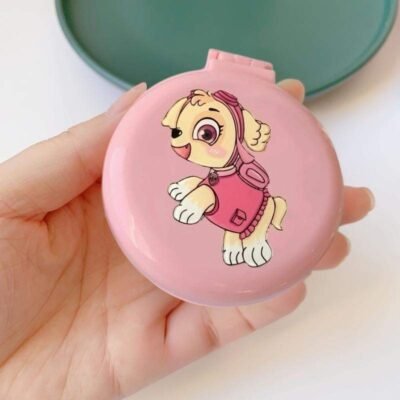 Paw Patrol Skye Hair Brush & Mirror Set – 2 Pcs Kids Grooming Kit