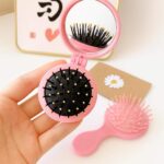 Paw Patrol Skye Hair Brush & Mirror Set – 2 Pcs Kids Grooming Kit