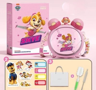 Paw Patrol Skye 2-in-1 Kids Water Bottle – 750ml | BPA Free