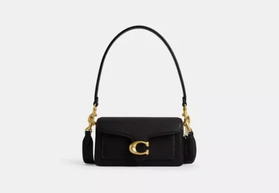 Coach Tabby Shoulder Bag 20 Brass/Black