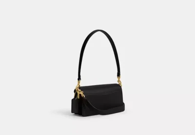 Coach Tabby Shoulder Bag 20 Brass/Black