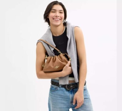 Faye Shoulder Bag With Ruching