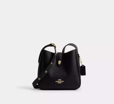 Coach Hadley Mini Crossbody Bag Gold/Black