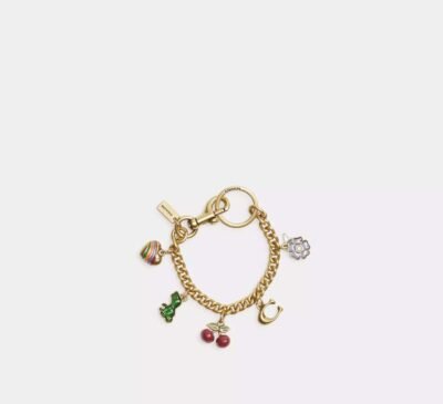 Motif Chain Bag Charm