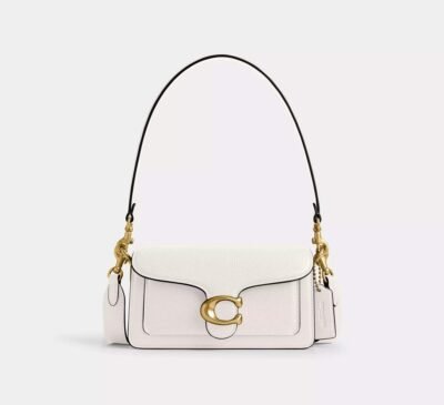 Coach Tabby Shoulder Bag 20 Brass/Chalk