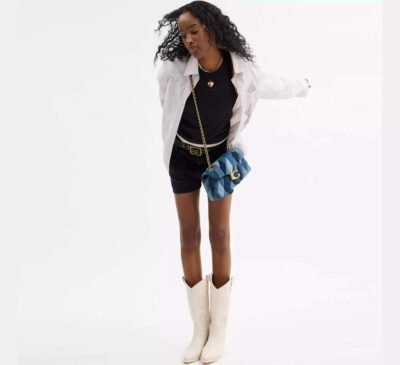 Tabby Shoulder Bag 26 With Patchwork Quilting