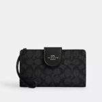 Phone Wallet In Signature Canvas
