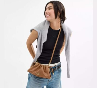 Faye Shoulder Bag With Ruching