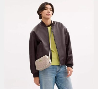 Mini Jamie Camera Bag In Signature Canvas