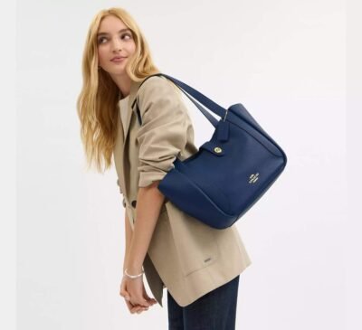 Hadley Turnlock Tote Bag