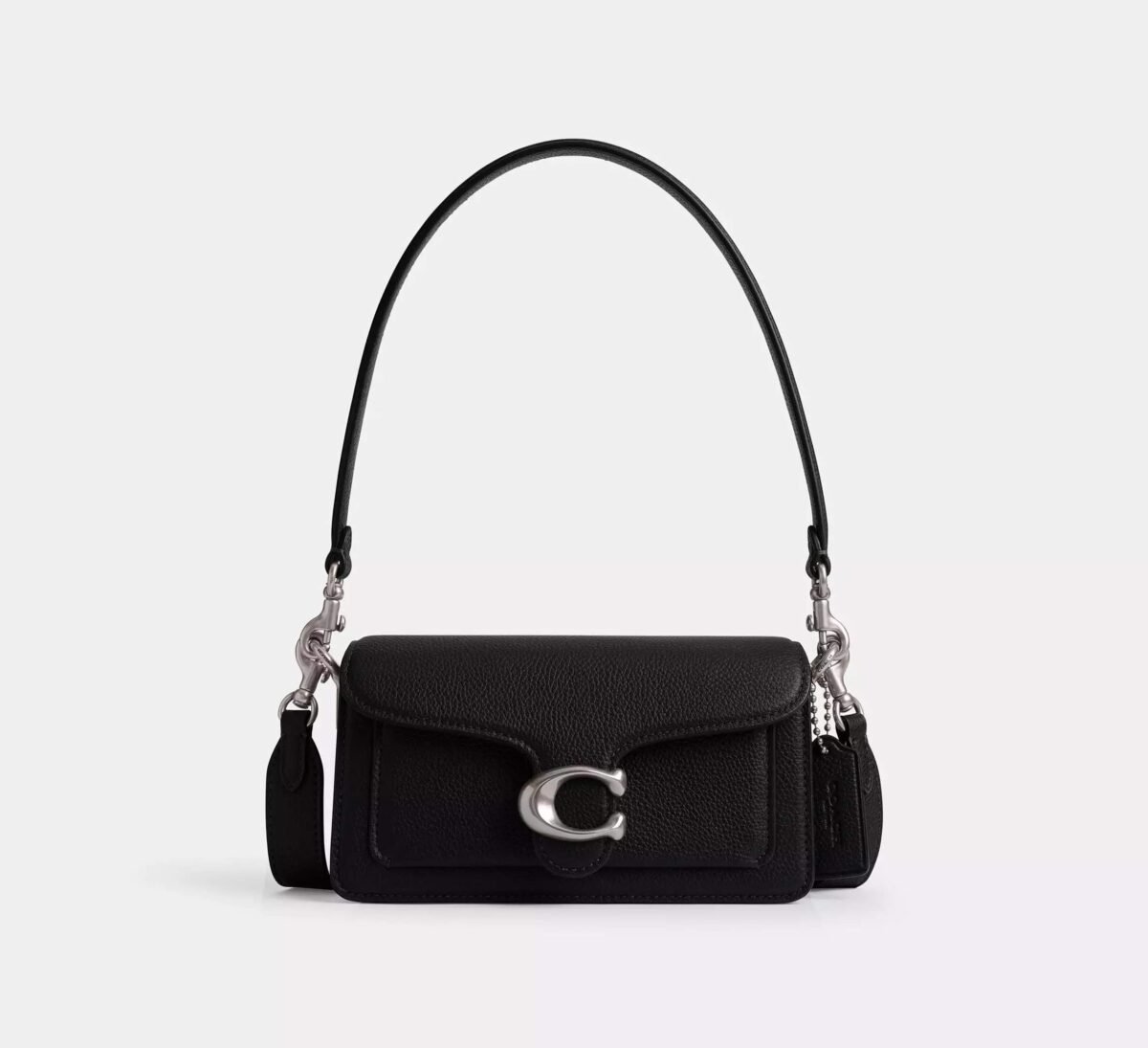 Coach Tabby Shoulder Bag 20 Silver/Black