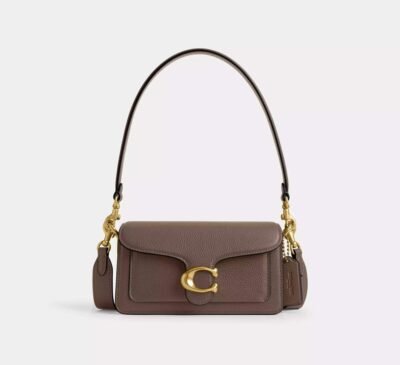 Coach Tabby Shoulder Bag 20 Brass/Dark Stone