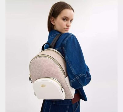 Court Backpack In Signature Canvas