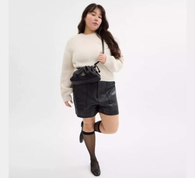 Faye Shoulder Bag With Ruching