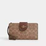 Phone Wallet In Signature Canvas