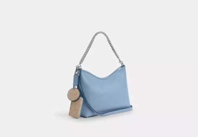 Laurel Shoulder Bag With Mirror Charm And Pouch